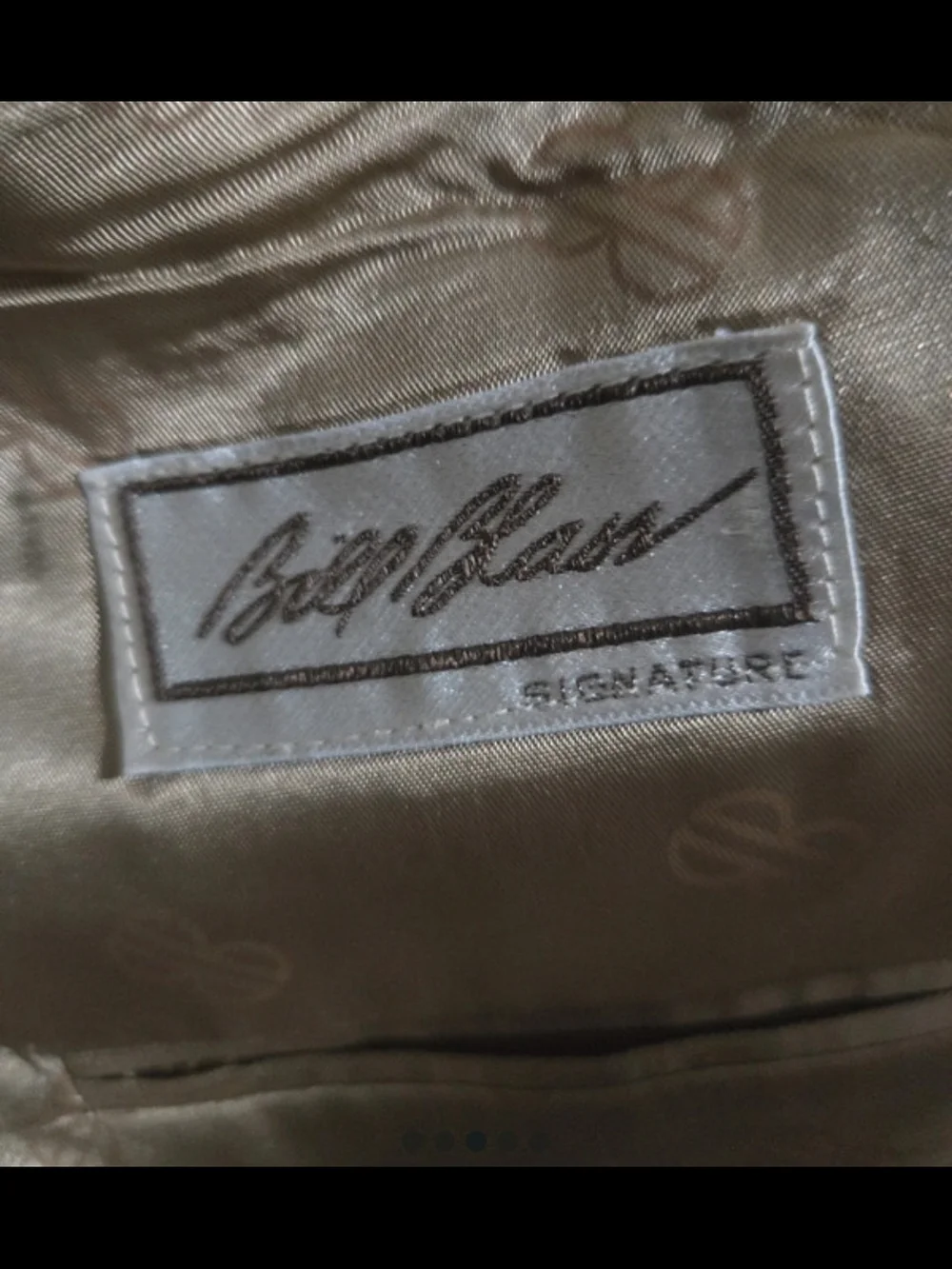 Men's Bill Blass Tan Blazer - Single-Breasted